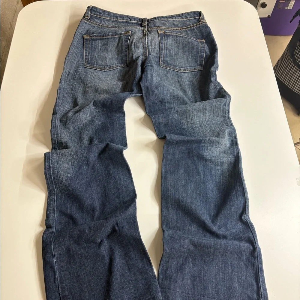 Men’s Polo Ralph Lauren Classic Dark Blue Denim Jeans Bootcut Casual